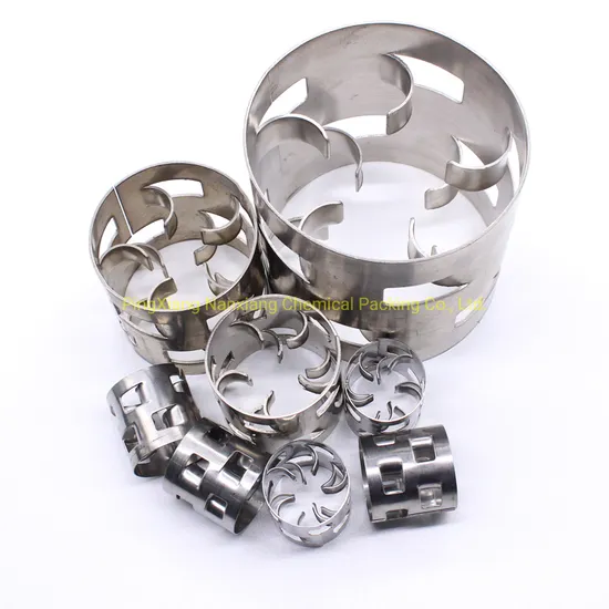 SS304 Stainless Steel Pall Ring, Metal Random Tower Packing